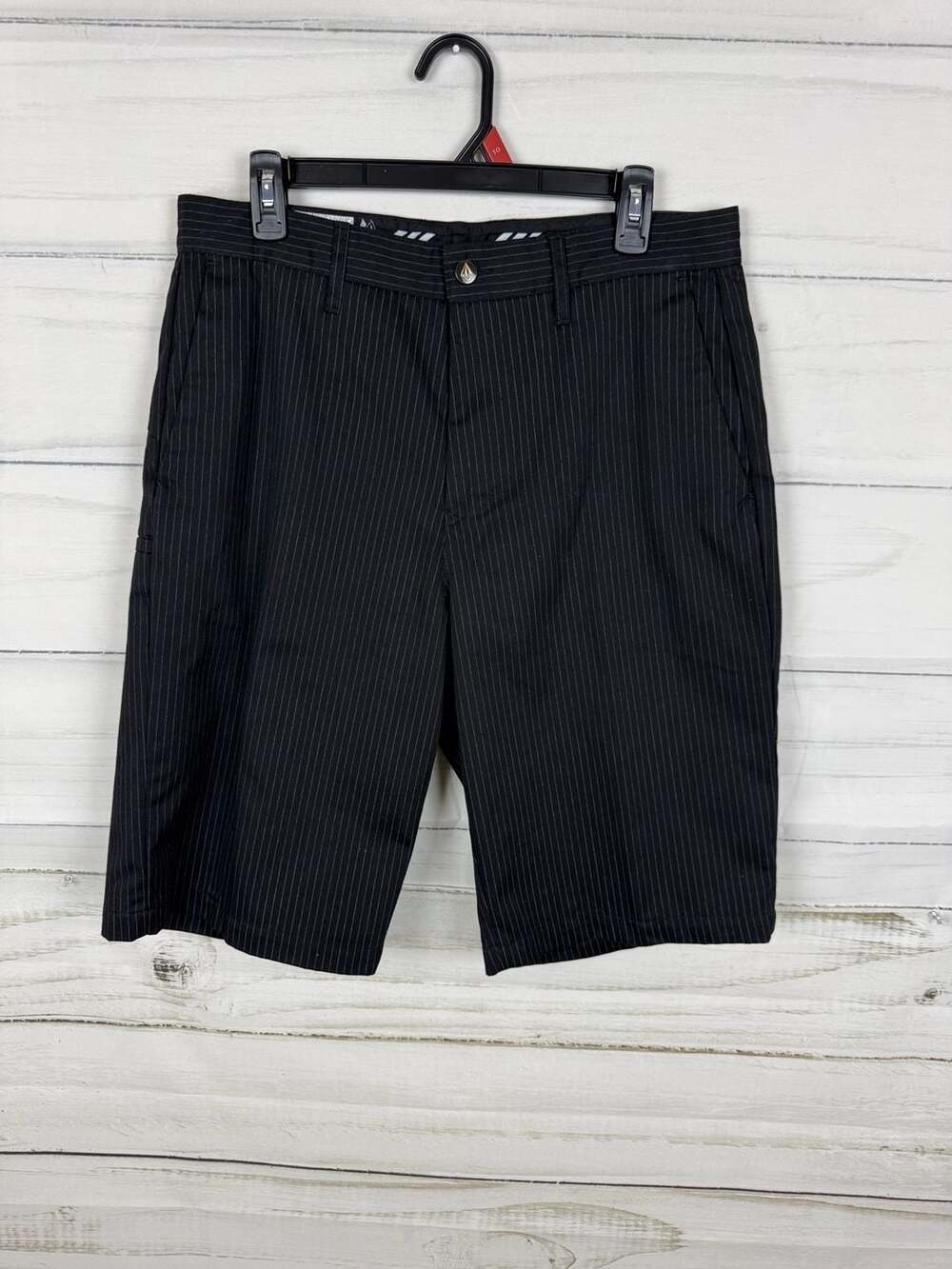 Volcom Frickin Chino Pinstripe Shorts Corpo Class Collection Size 33